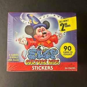 SLOP CULTURE KIDS 2nd Series Sealed Box Garbage Pail Kids 24 pks foil Pingitore - Picture 1 of 1