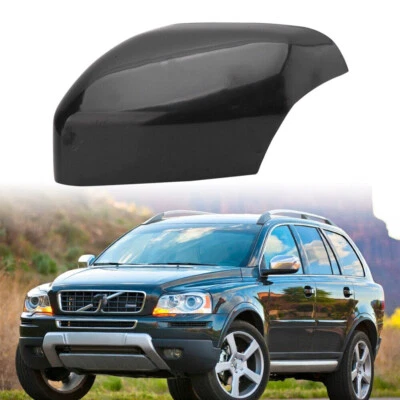 Left Driver Side Mirror Cover Car Door Cap For Volvo XC70 XC90 2007-2013 2014 Foto 1 de 4