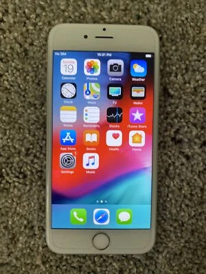Apple iPhone 6s / Silver Unlocked But Has Apple ID - Image 1 of 4