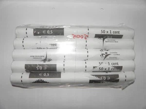 10 Rollen 1 Cent 2002 Luxemburg Original Verpackt und eingescheißt - Bild 1 von 3