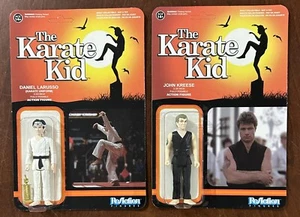 Funko Karate Kid JOHN KREESE & DANIEL LaRUSSO Karate Uniform UNPUNCHED Reaction - Bild 1 von 2