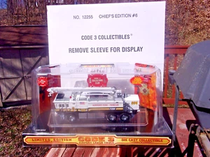 Code 3 Chief's Edition #6 Oshkosh Crash Truck Airport Fire Rescue 699- #12255 - Picture 1 of 11