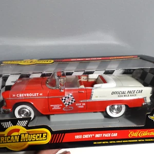 Ertl American Muscle 1955 Chevy Indy Pace Car Maßstab 1:18 - Bild 1 von 10