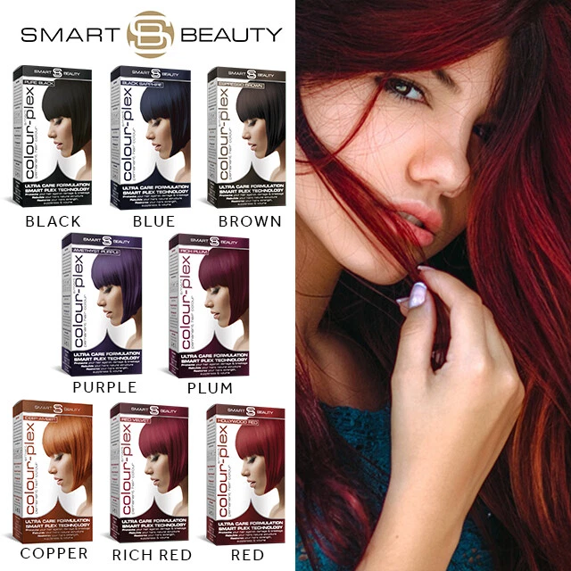 Smart Beauty Permanent Hair Dye with Plex hair anti-breakage technology