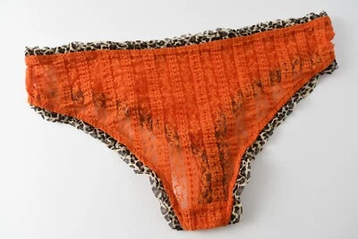 NUEVO Victoria's Secret De Colección 2008 Muy Sexy Elástico Encaje Volantes Bikini Panty MEDIANO Foto 1 de 4