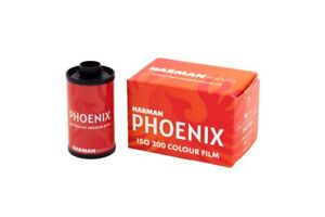 Harman Phoenix 200 ISO Color C41 35mm 36 Exp Film