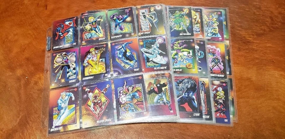 1992 IMPEL MARVEL UNIVERSE SERIES 3 - Complete Base Set of 200 Cards! - Image 1 of 1