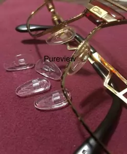 2-5 pares de almohadillas de silicona para gafas de sol Cazal 18 mm a presión - Imagen 1 de 7
