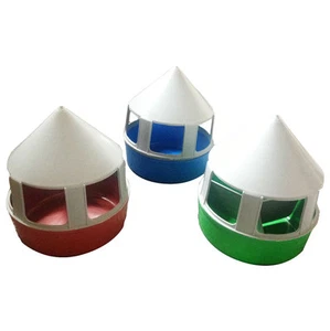 Futtertrog Trinknapf Geflügel Grit- und Kalkgefäß  Taubentränke Tauben aus PP - Bild 1 von 8