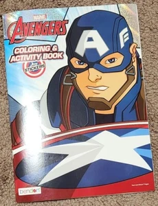 Marvel Avengers Coloring & Activity Book with Stickers, - NEW - Bild 1 von 2