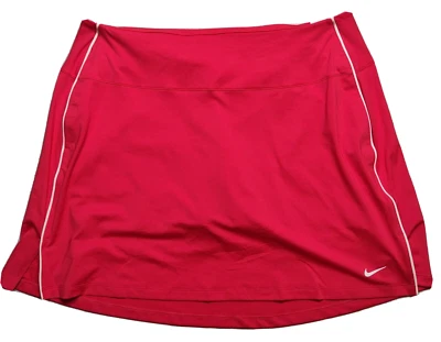 NIKE Dri-FIT Women Size 2XL Victory Fusion Red 17" Golf Skort CU9657 NEW - Image 1 of 4
