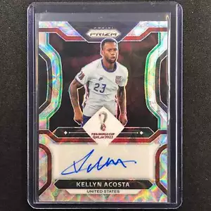 2022 Prizm FIFA World Cup Qatar KELLYN ACOSTA Choice Signatures Auto #KAC - Picture 1 of 1