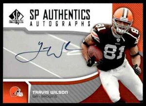 2006 SP Authentic Autographs Travis Wilson Auto Cleveland Browns #SP-TW - Picture 1 of 2