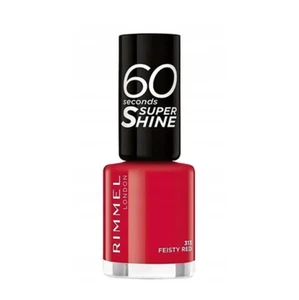 Rimmel London Super Shine Nagellack 313 Feisty Red 60 second - Bild 1 von 2