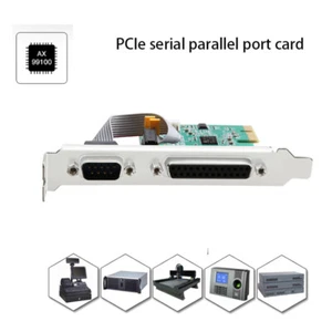 Riser Card Adapter PCIE Parallel serial port Expansion card Splitter Converter - Picture 1 of 6