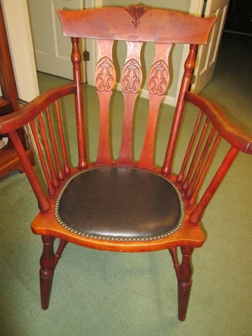 Antique Maple Arm Chair Cover