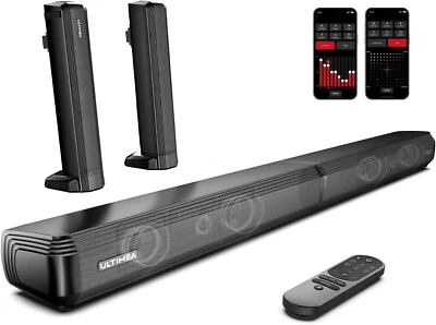ULTIMEA 2.2ch Soundbar für Smart TV, Spitzenleistung 100W, 2-in-1 abnehmbar - Bild 1 von 4