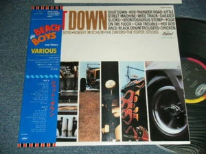 BEACH BOYS + Various Japan 1992 TOJP-7242 NM LP+Obi SHUT DOWN - Picture 1 of 8