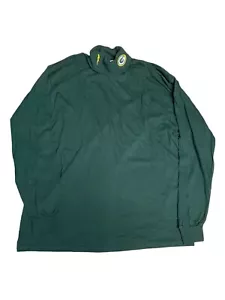 Vintage NFL Green Bay Packers Pro Player Turtle Neck Embroidered Sweatshirt XL - Picture 1 of 5
