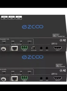 ROFAVEZCO HDMI Extender über Ethernet 4k 60Hz unkomprimierte 18G/BPS über Sin... - Bild 1 von 7