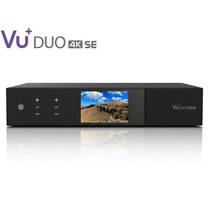 VU+ Duo 4K SE DVB_S2X FBC Twin DVB-C Tuner PVR Ready Linux Receiver UHD 2160p