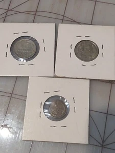 Soviet Coins 1961 1979 15 Kopeks 1969 Koreuka 3 Coin Lot  - Picture 1 of 8