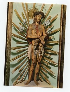 GESU’ ECCE HOMO STATUA LIGNEA FRA UMILE DA PETRALIA CALVARUSO MESSINA HOLZSTATUE - Foto 1 di 1