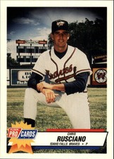 1993 Idaho Falls Braves Fleer/ProCards #4028 Chris Rusciano