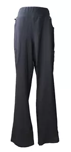 Cherokee Scrubs Mid Rise Straight Leg Pull-On Tall Pant Contemporary XL Pewter - Picture 1 of 3
