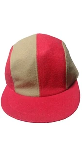 Vintage 90s NFL Spirit Blank Felt Satin Baseball Hat San Fransico 49ers Colors - Picture 1 of 9