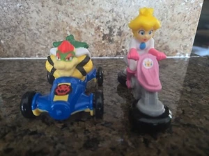 Princess Peach Motorrad Hover, Bowser Nintendo Mario Kart Mcdonalds Spielzeug 2014 - Bild 1 von 5
