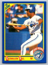 1990  Score #601 Glenallen Hill Rookie Card