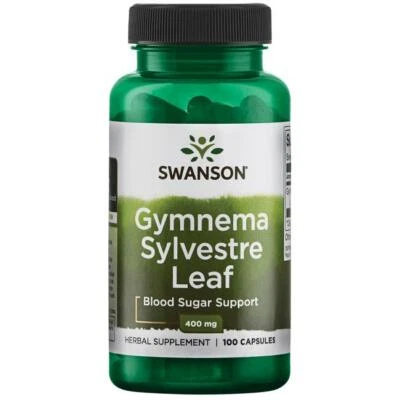 SWANSON HEALTH PRODUCTS Swanson Gymnema Sylvestre Leaf 400mg 100Caps