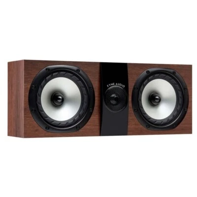 Fyne Audio F300LCR - 2-Wege Centerlautsprecher | Nussbaum Walnuss braun| NEUWARE