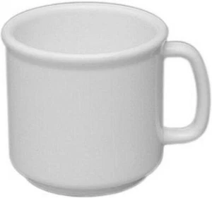 78 x Kaffeebecher Kunststoff Mehrweg 300 ml Becher stapelbar Henkelbecher PP - Bild 1 von 1
