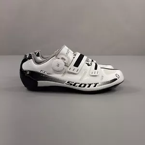 Scott Cycling Shoes Boys 5.5 EUR 38 White Black RC Boa Road 3 Bolt Lightweight - Picture 1 of 9