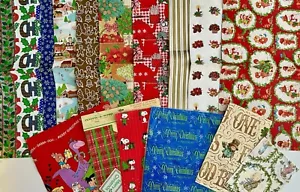 Posten Vintage 70er 80er 90er Geschenkpapier Blätter URLAUB Weihnachten - Bild 1 von 7