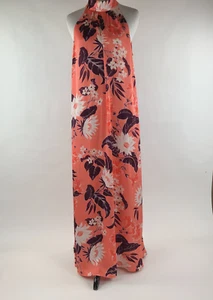 Ann Taylor Factory Womens Floral High Neck Sleeveless Dress sz LP - Picture 1 of 9