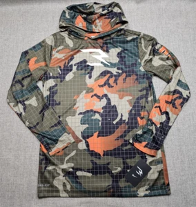 Nike Russell Wilson Hoodie Boys XL Dangeruss Long Sleeve Shirt Digital Camo - Picture 1 of 9