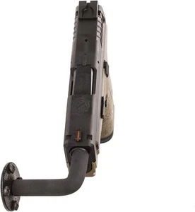 Handgun Pistol Hanger 90 Degree Wall Mount Concealed Storage Barrel Rack 5 Pack - Picture 1 of 13