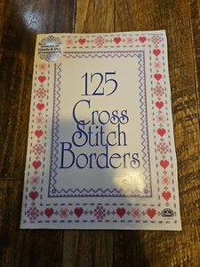 125 Designer Borders Cross Stitch Pattern Designs by Gloria & Pat Book 64 - Picture 1 of 1