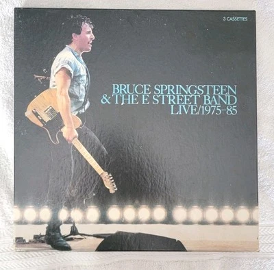 Live 1975-1985 by Bruce Springsteen 3 Cassettes, 1986 W/ 34 Page Booklet - Image 1 of 4