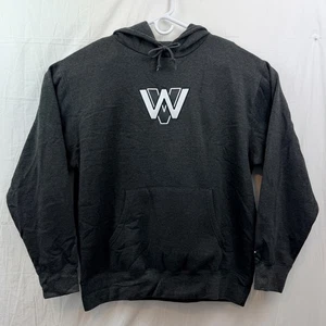 WV Pullover Manga Larga Sudadera con Capucha Unisex XL Gris Azul 84 - Imagen 1 de 9