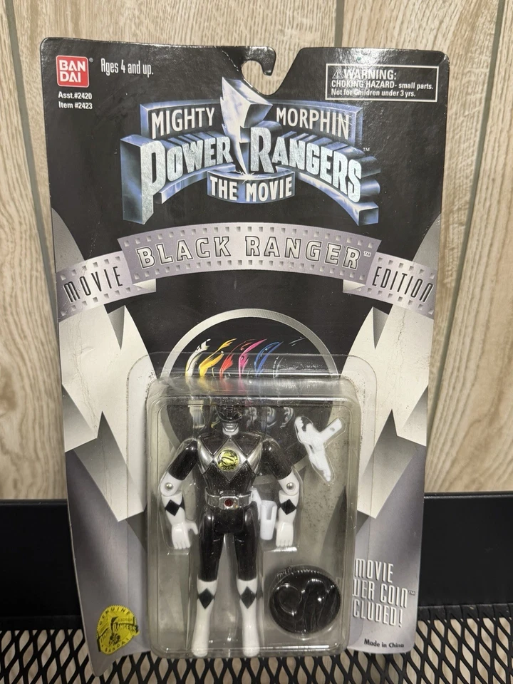 ЛОТ ИЗ 3 Power Rangers 4» фигурка 1995 Mighty Morphin питания рейнджеров новый в коробке - Изображение 1 из 4