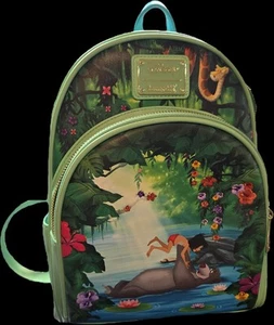 Loungefly The Jungle Book Disney Mini Backpack BNWT Bare Necessities Mowgli - Picture 1 of 3