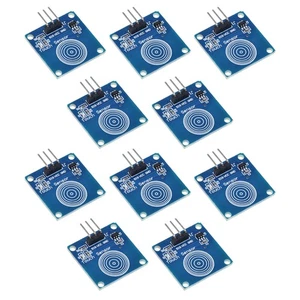 10Pcs TTP223B Digital Touch Sensor Module Capacitive Single Way Switch DIY Kit m - Picture 1 of 12