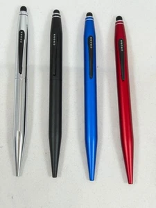 CROSS TECH2 DUAL-FUNCTION BALLPOINT w/STYLUS & ANODIZED CLIP - NO BOX  #AT0652 - Picture 1 of 6
