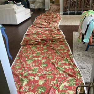 Vtg.Braemore Monkeys&Parrots,Drapery & Upholstery Fabric9.66 yds. x 56"NEW - Picture 1 of 12