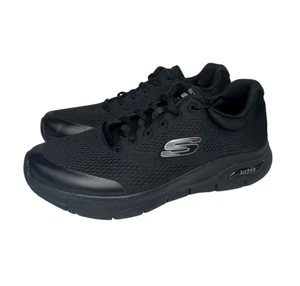 Skechers Arch Fit Sneakers Mens 11 Extra Wide Black 232040WW Air Cooled - Picture 1 of 17