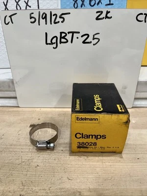 Abrazadera Edelmann 38028 Talla 28 Vendida individualmente Puede No Tener Caja Original Foto 1 de 4